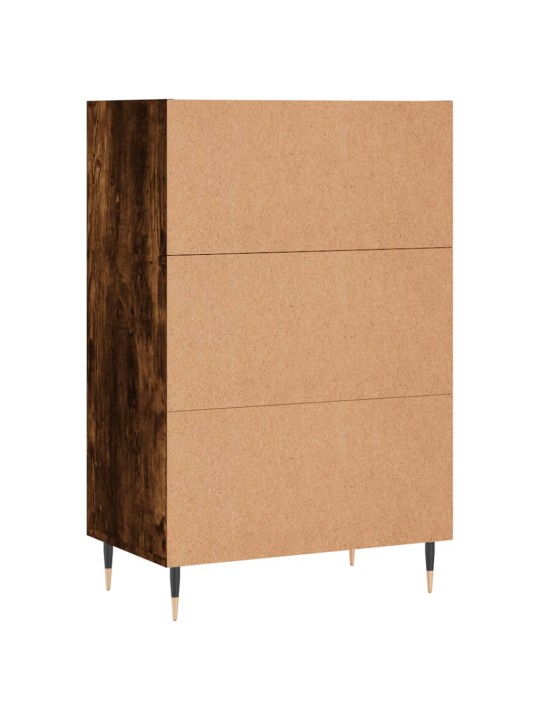 Skříň highboard kouřový dub 57 x 35 x 90 cm kompozitní dřevo
