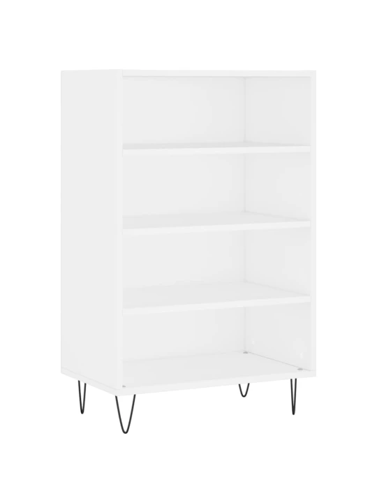 Skříň highboard bílá 57 x 35 x 90 cm kompozitní dřevo