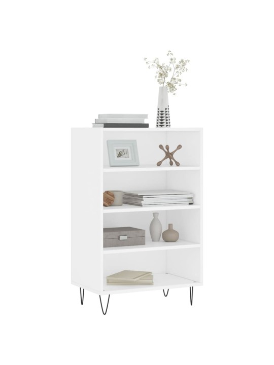 Skříň highboard bílá 57 x 35 x 90 cm kompozitní dřevo
