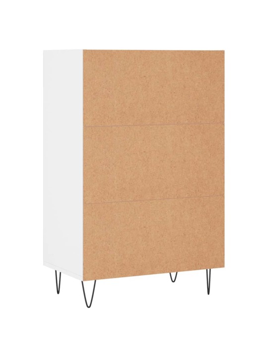 Skříň highboard bílá 57 x 35 x 90 cm kompozitní dřevo