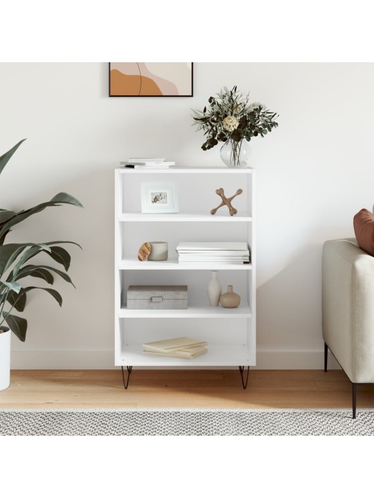 Skříň highboard bílá 57 x 35 x 90 cm kompozitní dřevo