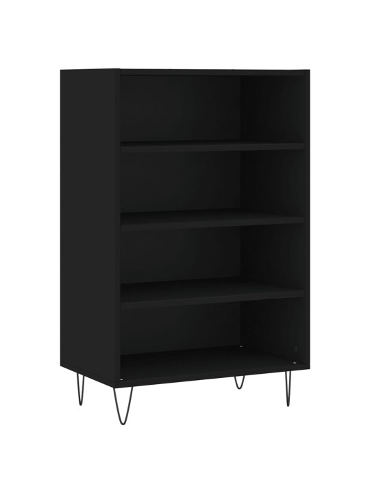 Skříň highboard černá 57 x 35 x 90 cm kompozitní dřevo