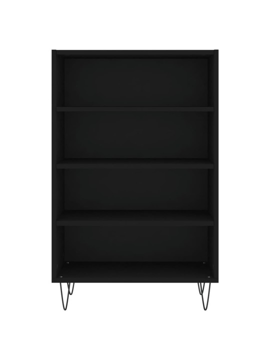 Skříň highboard černá 57 x 35 x 90 cm kompozitní dřevo