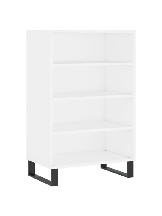 Skříň highboard bílá 57 x 35 x 90 cm kompozitní dřevo