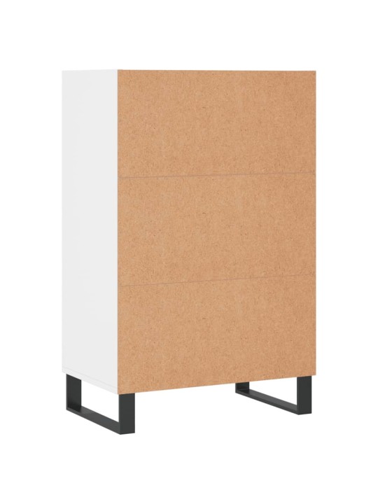 Skříň highboard bílá 57 x 35 x 90 cm kompozitní dřevo