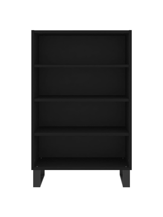 Skříň highboard černá 57 x 35 x 90 cm kompozitní dřevo