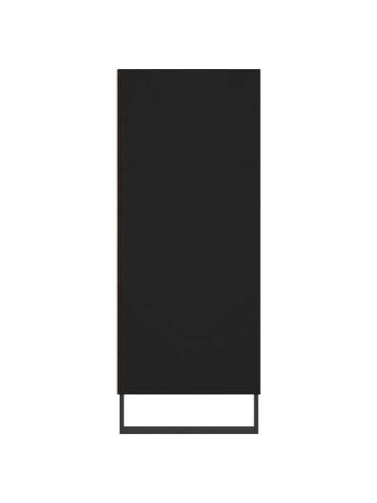 Skříň highboard černá 57 x 35 x 90 cm kompozitní dřevo