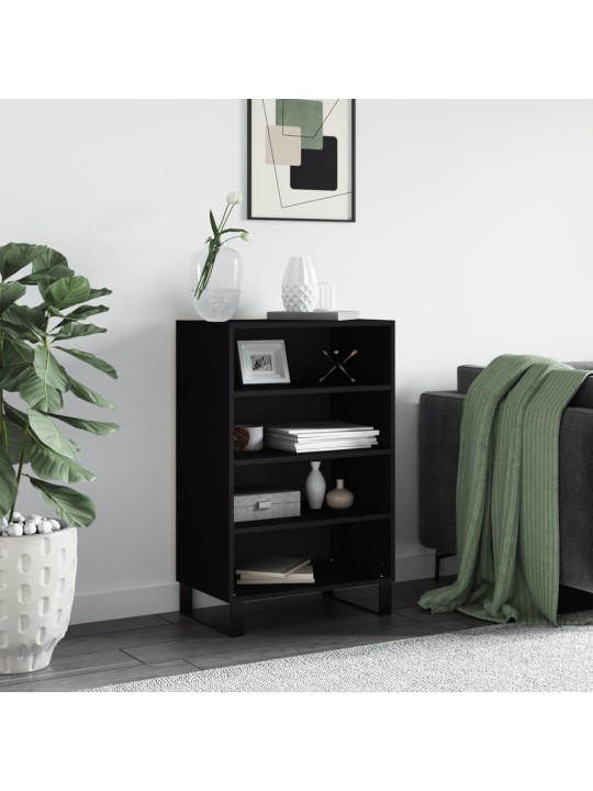 Skříň highboard černá 57 x 35 x 90 cm kompozitní dřevo