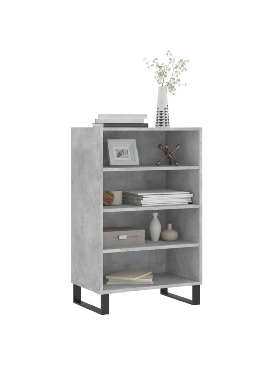 Skříň highboard betonově šedá 57 x 35 x 90 cm kompozitní dřevo