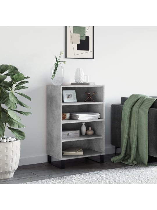 Skříň highboard betonově šedá 57 x 35 x 90 cm kompozitní dřevo