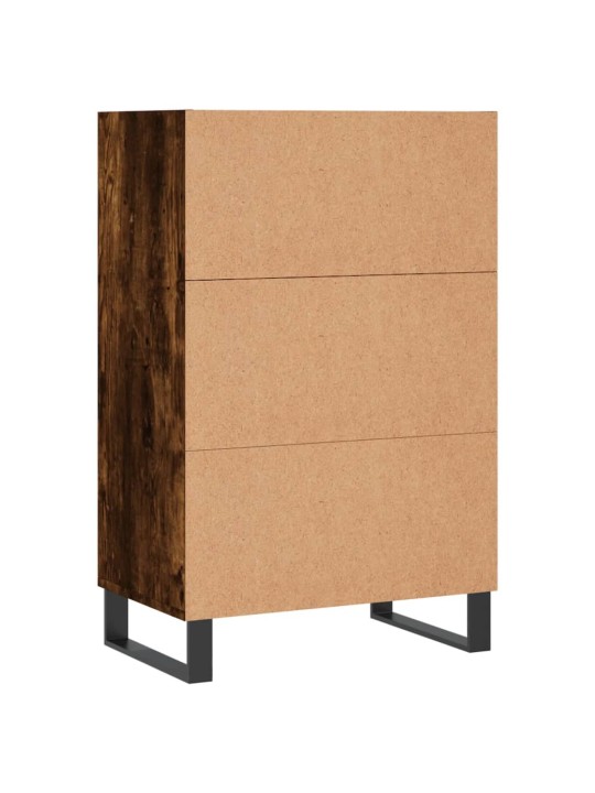 Skříň highboard kouřový dub 57 x 35 x 90 cm kompozitní dřevo