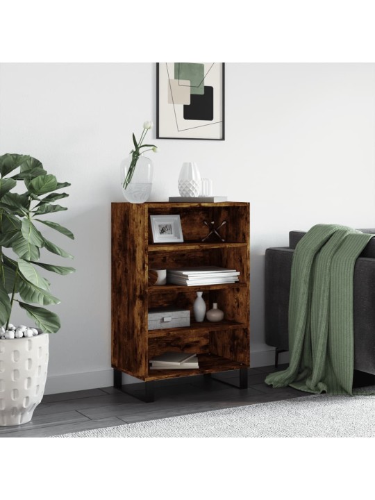 Skříň highboard kouřový dub 57 x 35 x 90 cm kompozitní dřevo