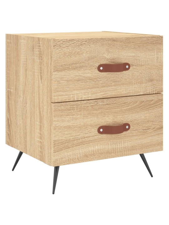 Noční stolky 2 ks dub sonoma 40 x 35 x 47,5 cm kompozitní dřevo