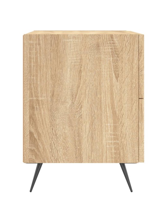 Noční stolky 2 ks dub sonoma 40 x 35 x 47,5 cm kompozitní dřevo