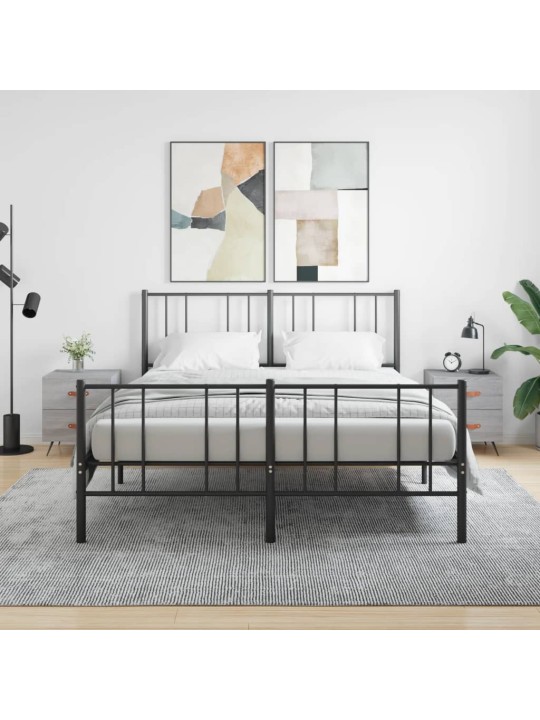 Noční stolky 2 ks šedé sonoma 40x35x47,5 cm kompozitní dřevo