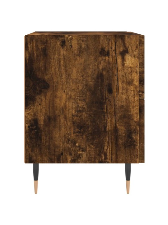 Noční stolky 2 ks kouřový dub 40x35x47,5 cm kompozitní dřevo