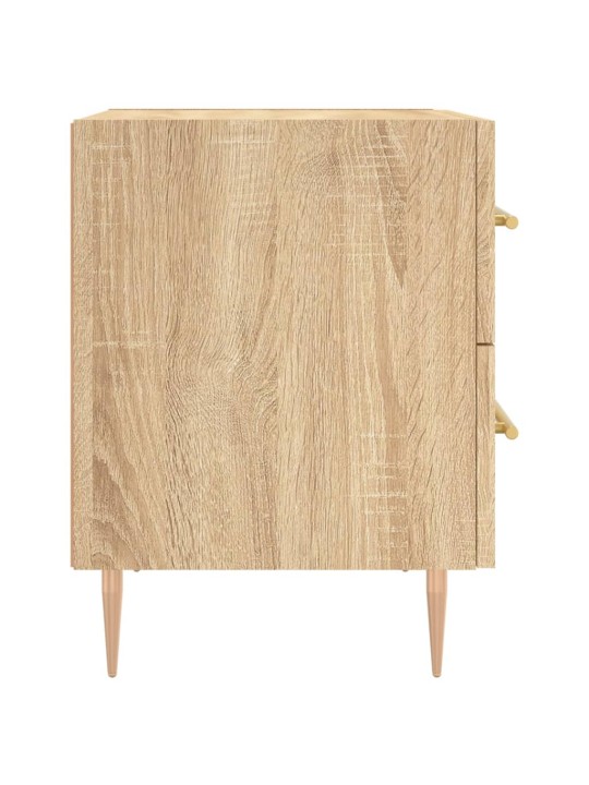 Noční stolky 2 ks dub sonoma 40 x 35 x 47,5 cm kompozitní dřevo