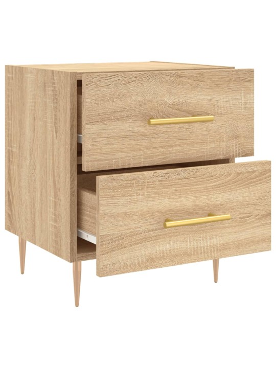 Noční stolky 2 ks dub sonoma 40 x 35 x 47,5 cm kompozitní dřevo