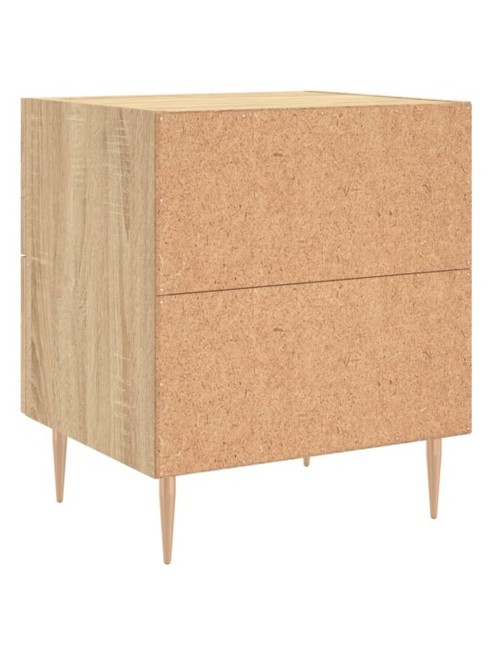 Noční stolky 2 ks dub sonoma 40 x 35 x 47,5 cm kompozitní dřevo
