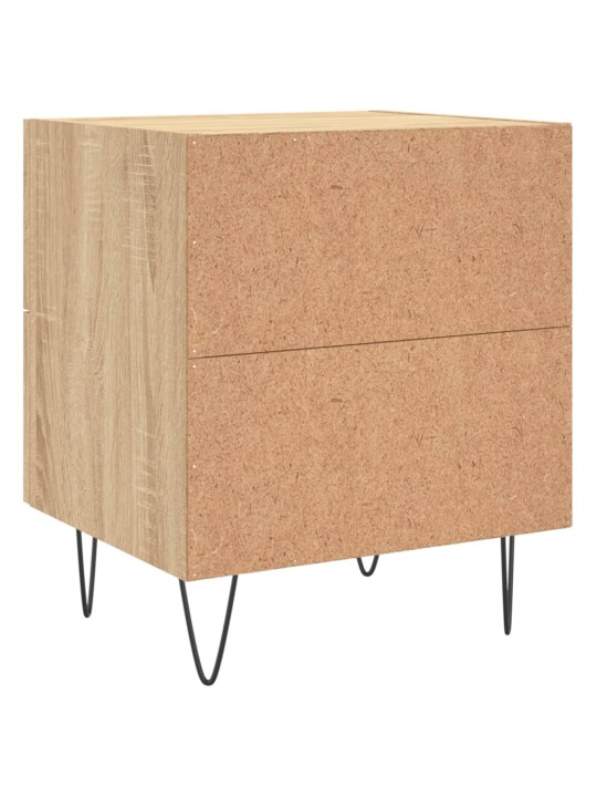 Noční stolky 2 ks dub sonoma 40 x 35 x 47,5 cm kompozitní dřevo