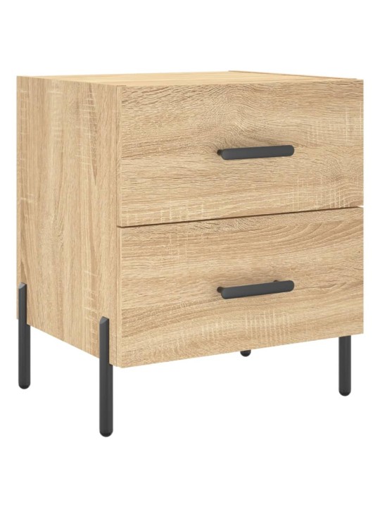 Noční stolky 2 ks dub sonoma 40 x 35 x 47,5 cm kompozitní dřevo