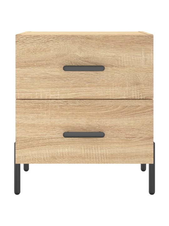 Noční stolky 2 ks dub sonoma 40 x 35 x 47,5 cm kompozitní dřevo