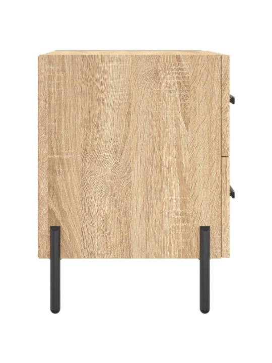 Noční stolky 2 ks dub sonoma 40 x 35 x 47,5 cm kompozitní dřevo