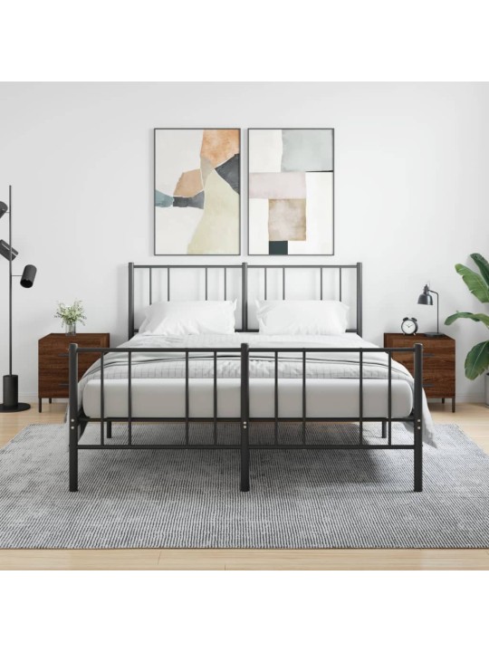 Noční stolky 2 ks hnědý dub 40 x 35 x 47,5 cm kompozitní dřevo