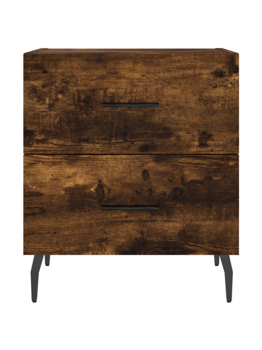 Noční stolky 2 ks kouřový dub 40x35x47,5 cm kompozitní dřevo