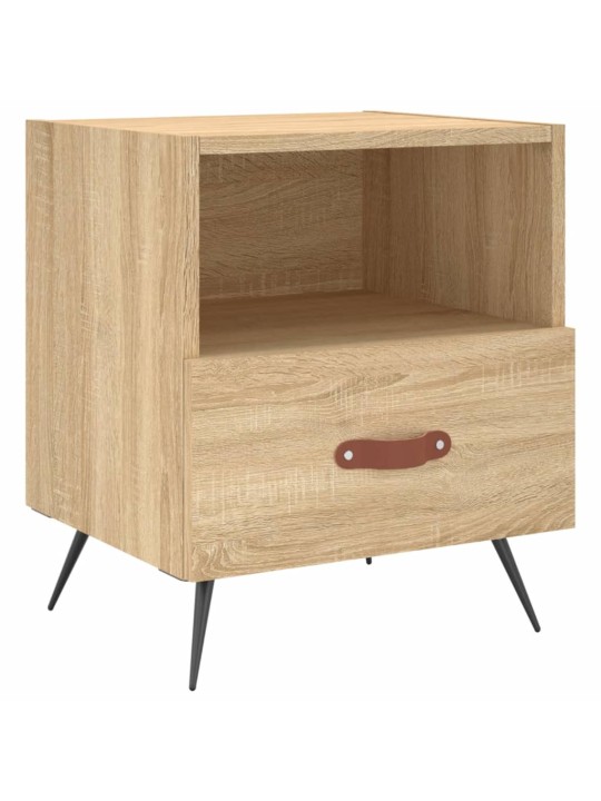 Noční stolky 2 ks dub sonoma 40 x 35 x 47,5 cm kompozitní dřevo