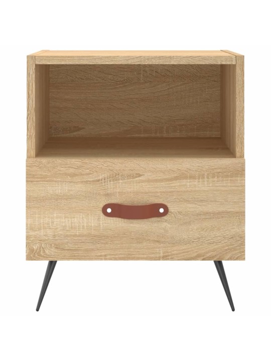 Noční stolky 2 ks dub sonoma 40 x 35 x 47,5 cm kompozitní dřevo