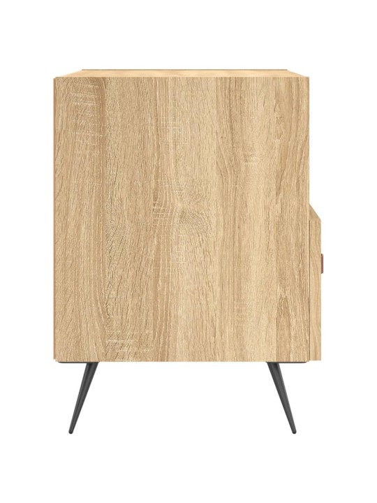 Noční stolky 2 ks dub sonoma 40 x 35 x 47,5 cm kompozitní dřevo