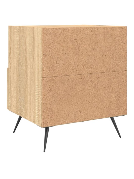 Noční stolky 2 ks dub sonoma 40 x 35 x 47,5 cm kompozitní dřevo