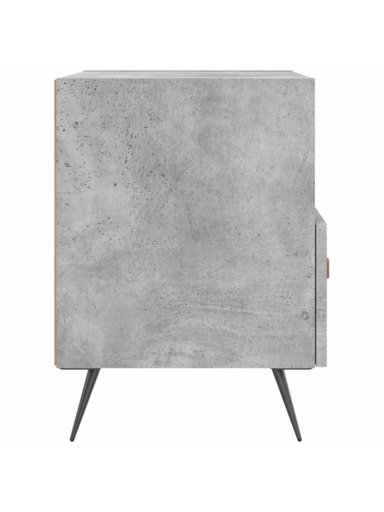 Noční stolky 2 ks betonově šedé 40x35x47,5 cm kompozitní dřevo