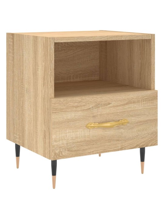 Noční stolky 2 ks dub sonoma 40 x 35 x 47,5 cm kompozitní dřevo