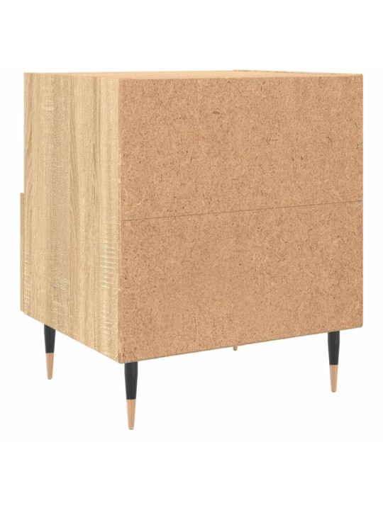 Noční stolky 2 ks dub sonoma 40 x 35 x 47,5 cm kompozitní dřevo
