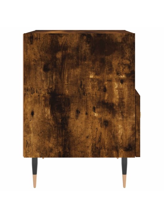 Noční stolky 2 ks kouřový dub 40x35x47,5 cm kompozitní dřevo