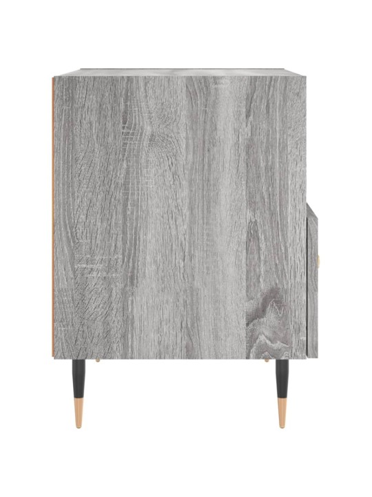 Noční stolky 2 ks šedé sonoma 40x35x47,5 cm kompozitní dřevo