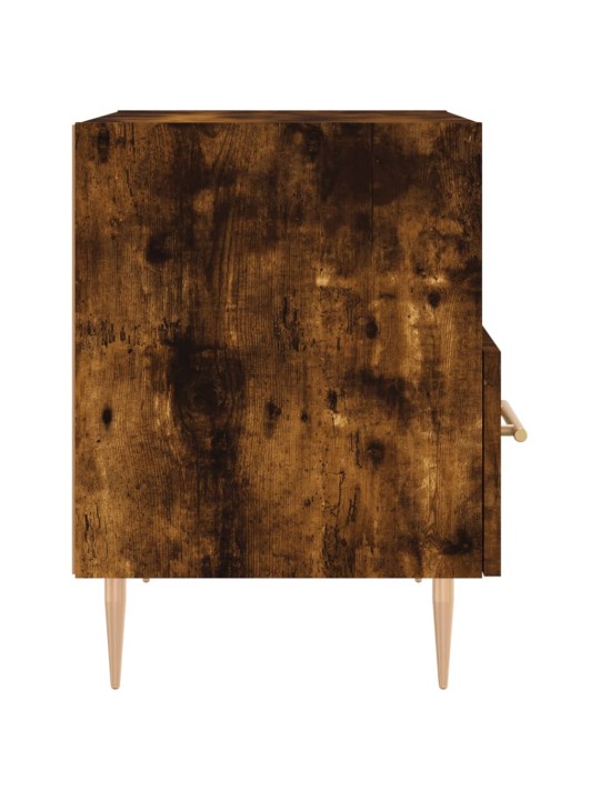 Noční stolky 2 ks kouřový dub 40x35x47,5 cm kompozitní dřevo