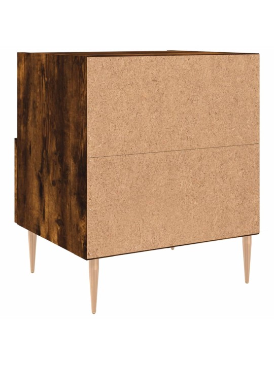 Noční stolky 2 ks kouřový dub 40x35x47,5 cm kompozitní dřevo