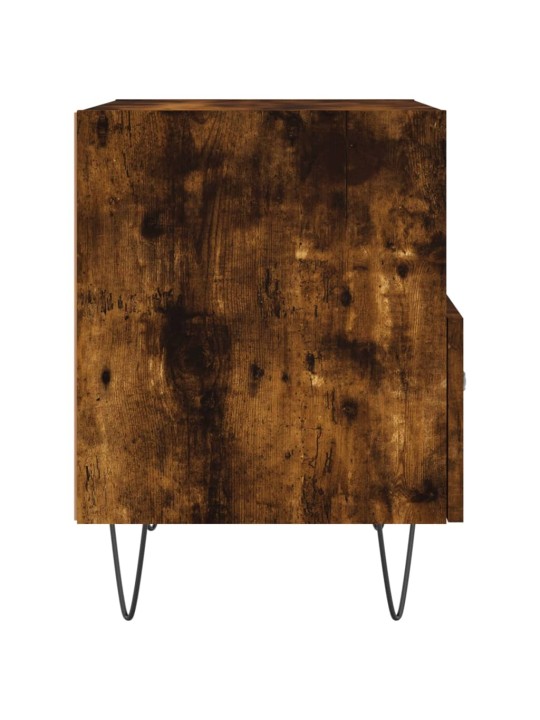 Noční stolky 2 ks kouřový dub 40x35x47,5 cm kompozitní dřevo