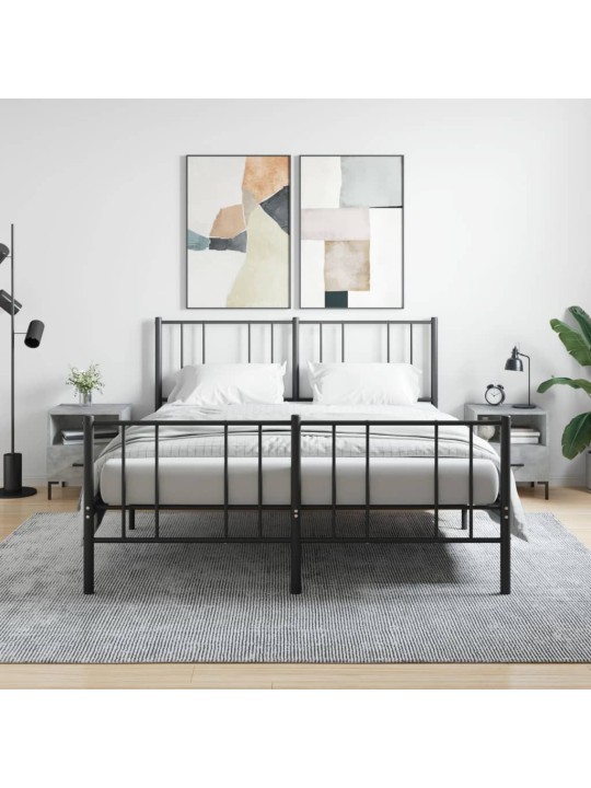Noční stolky 2 ks betonově šedé 40x35x47,5 cm kompozitní dřevo