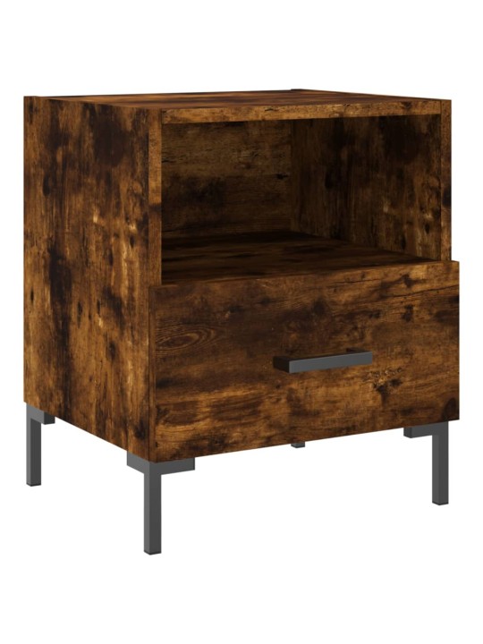 Noční stolky 2 ks kouřový dub 40x35x47,5 cm kompozitní dřevo
