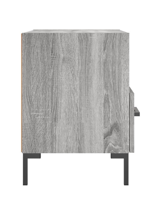 Noční stolky 2 ks šedé sonoma 40x35x47,5 cm kompozitní dřevo