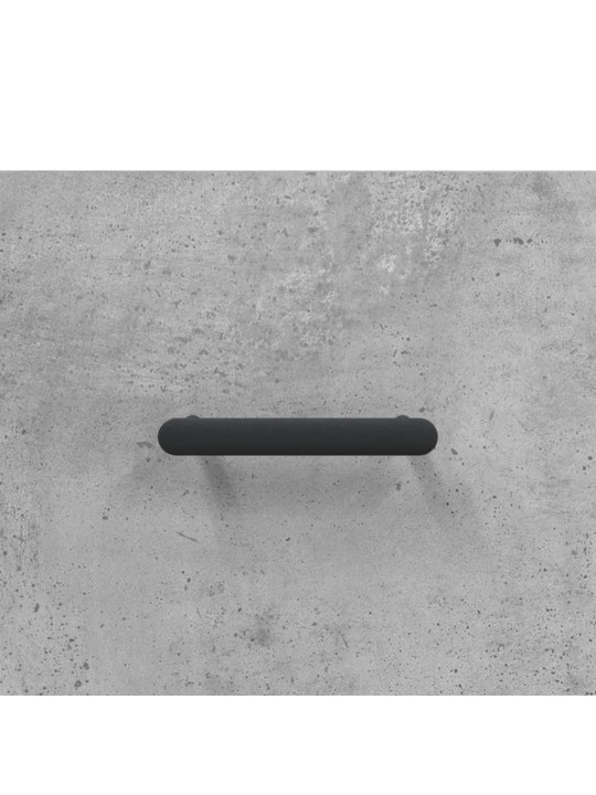 Noční stolky 2 ks betonově šedé 40x35x47,5 cm kompozitní dřevo