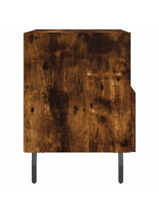 Noční stolky 2 ks kouřový dub 40x35x47,5 cm kompozitní dřevo