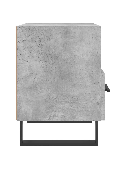Noční stolky 2 ks betonově šedé 40x35x47,5 cm kompozitní dřevo