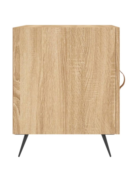 Noční stolky 2 ks dub sonoma 40 x 40 x 50 cm kompozitní dřevo