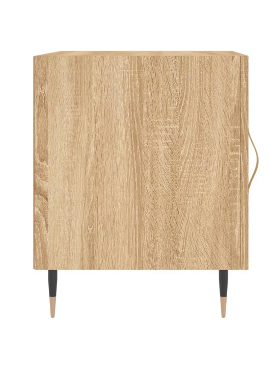 Noční stolky 2 ks dub sonoma 40 x 40 x 50 cm kompozitní dřevo
