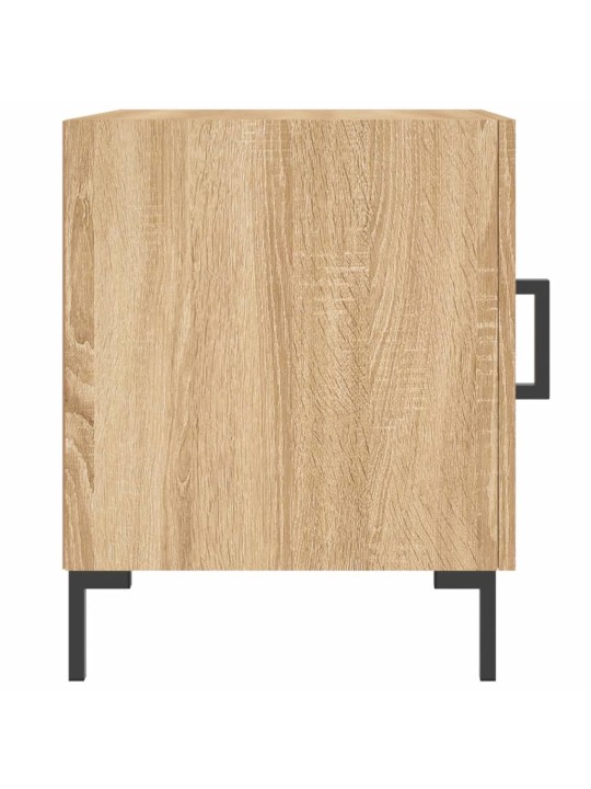 Noční stolky 2 ks dub sonoma 40 x 40 x 50 cm kompozitní dřevo